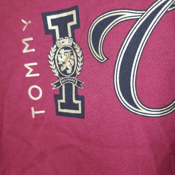 Tommy‎ ICON Red ruffle sleeve Graphic tee - Picture 4 of 10